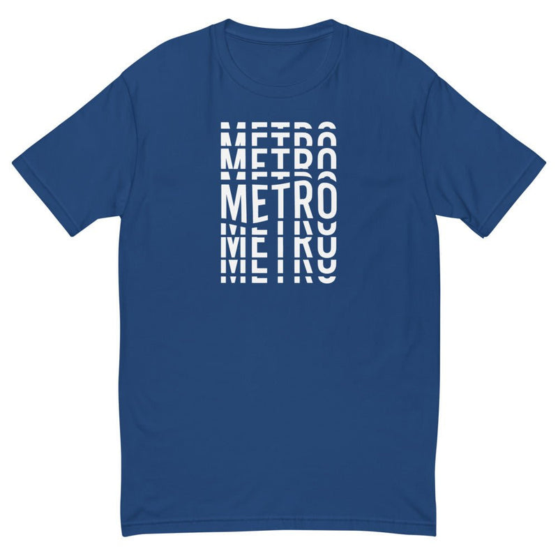 Metro Wavy (White) T-Shirt - DCMetroStore