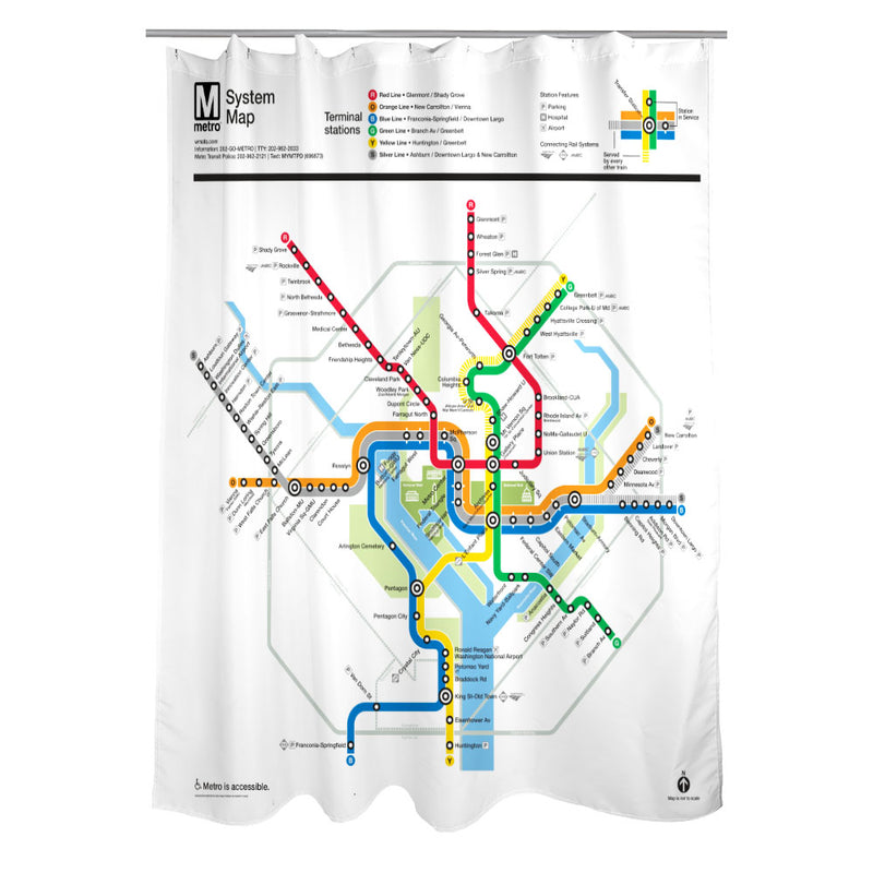 Sale Metro Map Shower Curtain Sale price 1.351.000₫ 1.351.000₫ Regular price 1.621.000₫ 1.621.000₫ Save 270.000₫