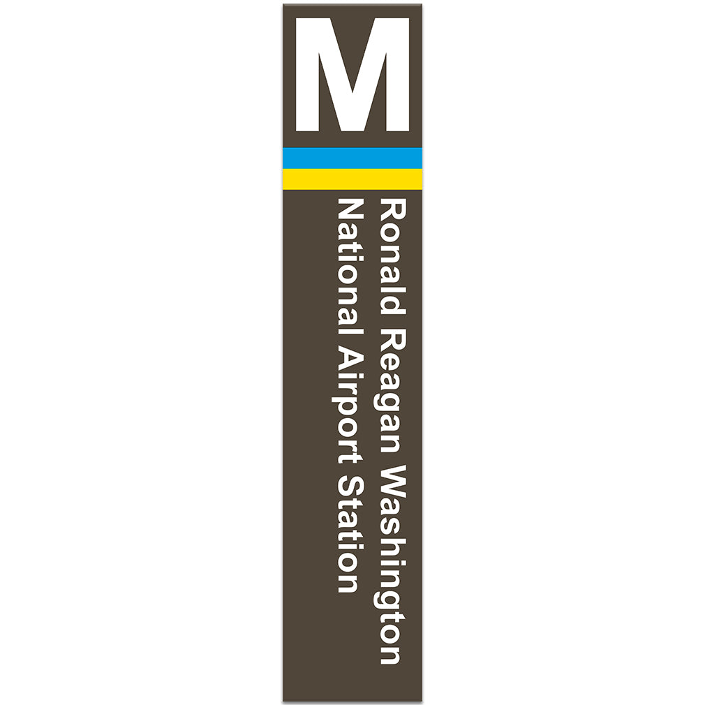 Washington Metro Ronald Reagan Washington National Airport Mini Pylon ...