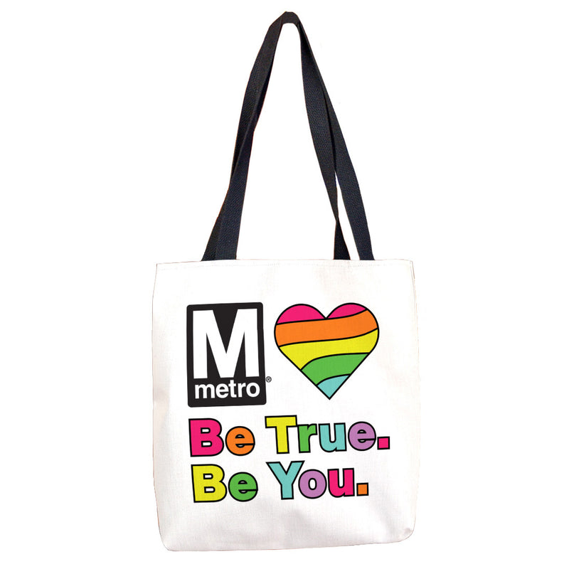 Metro Pride (on White) 2024 Tote Bag