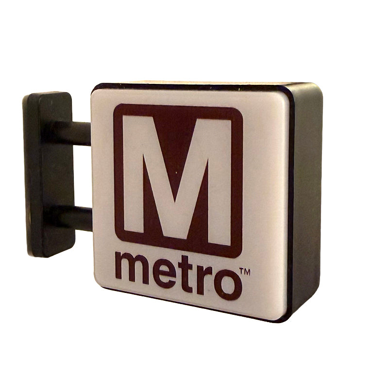 Metro Logo LED Magnet
