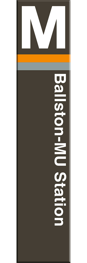 Ballston-MU Acrylic Magnet