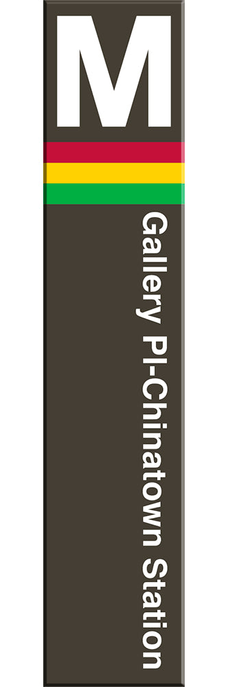 Gallery Pl-Chinatown Acrylic Magnet