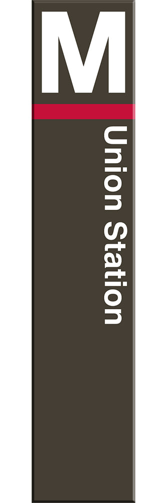 Union Station Acrylic Magnet