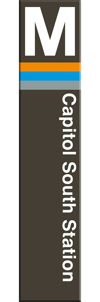 Capitol South Acrylic Magnet