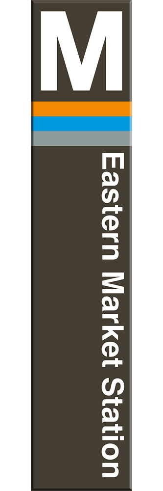 Eastern Market Acrylic Magnet