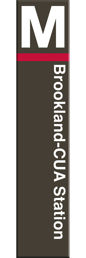 Brookland-CUA Acrylic Magnet