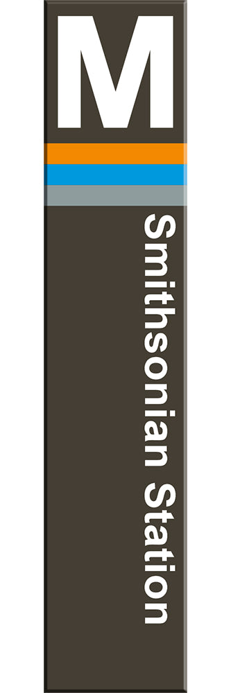 Smithsonian Acrylic Magnet