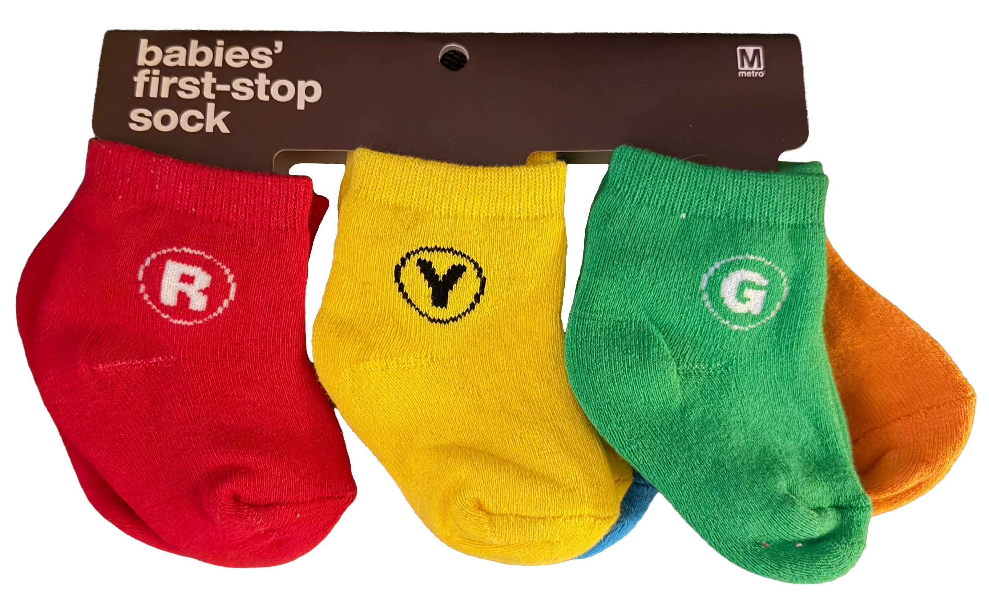 Babies First-Stop Socks (Set of 6) Infant Socks – DCMetroStore
