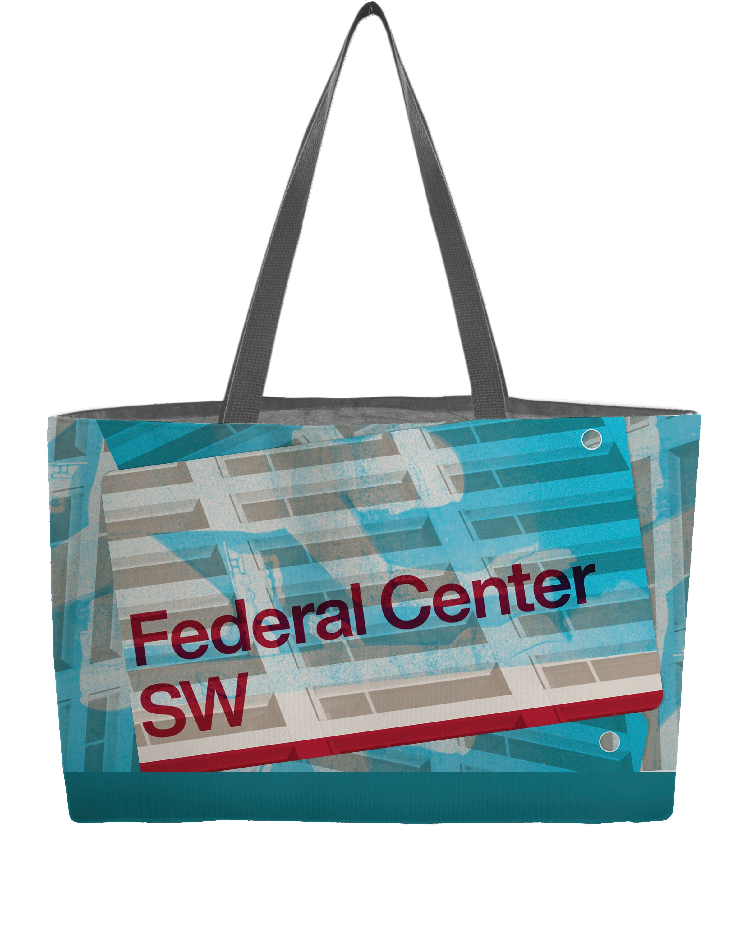 Federal Center SW/ Metro Rewind Everything Tote – DCMetroStore