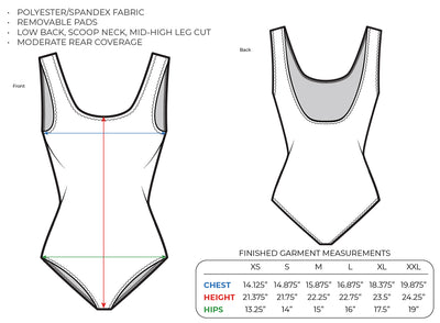 Foggy Bottom Women's One Piece Bathing Suit