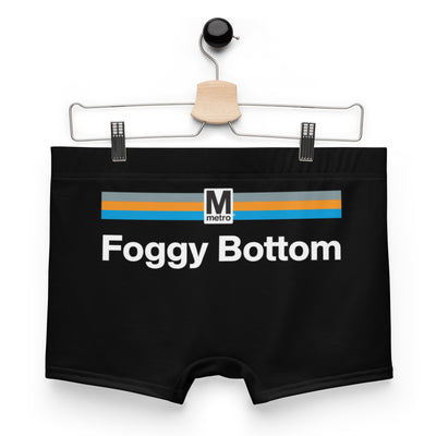 Foggy Bottom (in Black) Swim Briefs