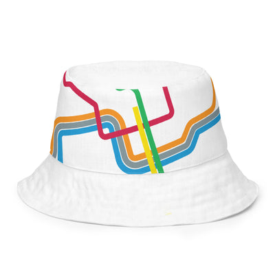 Metro Map Bucket Hat