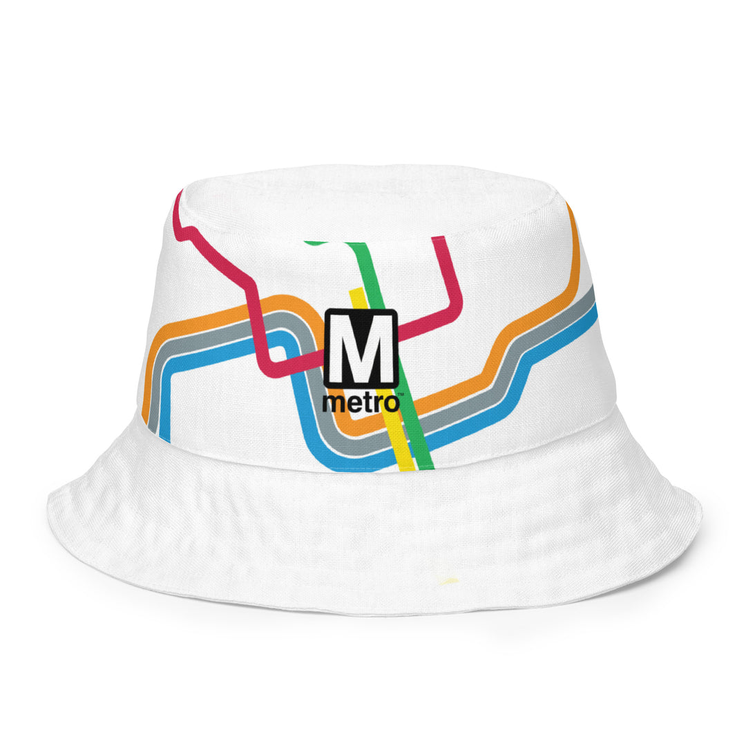 Metro Map Bucket Hat – DCMetroStore
