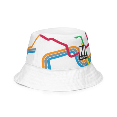 Metro Map Bucket Hat