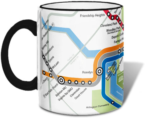 Metro Map (Detail) Mug 420.000₫ 420.000₫