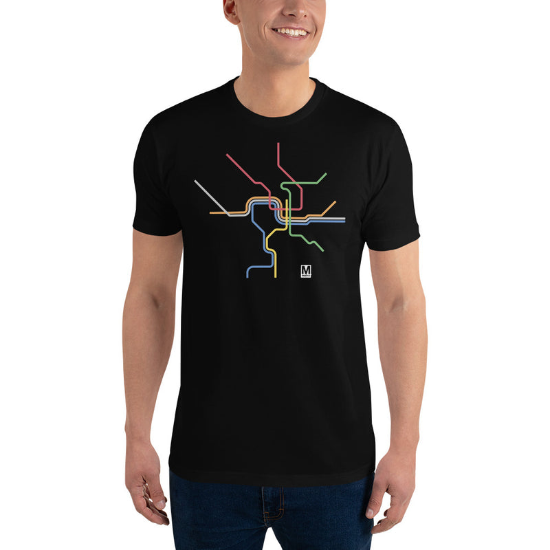 Modern Metro Lines T-Shirt