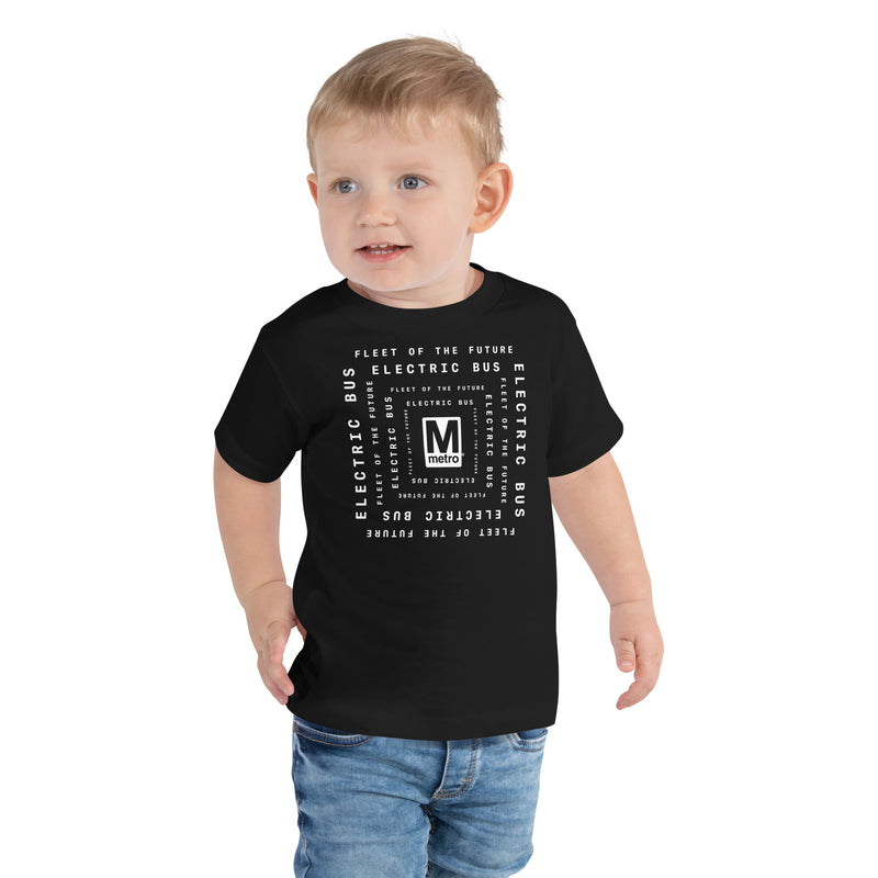 Fleet of the Future: Bus (Square) Toddler T-Shirt