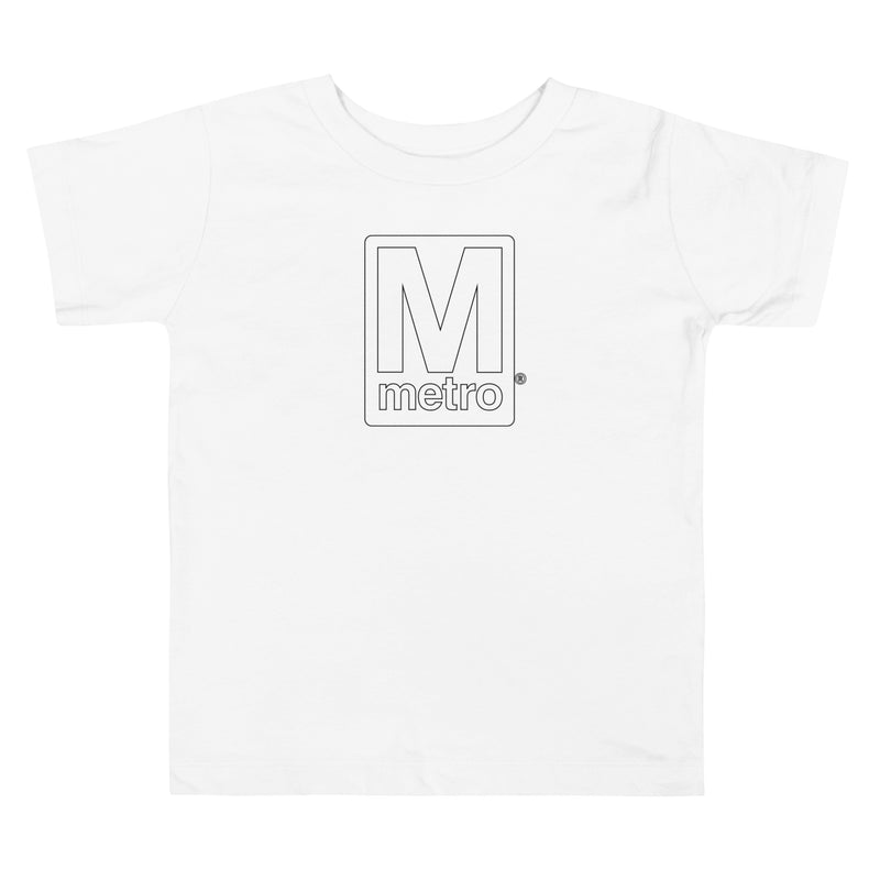 Color Me Metro Logo Toddler Tee