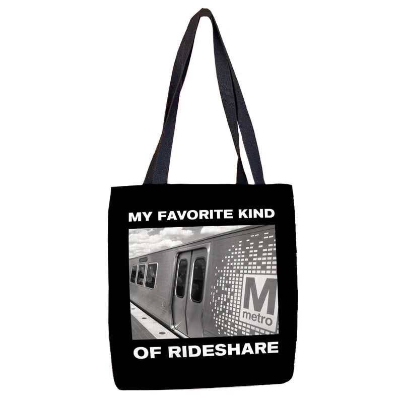 My Favorite Kind of Rideshare Tote Bag