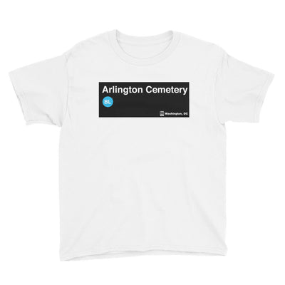 Arlington Cemetary Youth T-Shirt - DCMetroStore