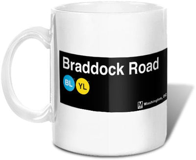 Braddock Road Mug - DCMetroStore