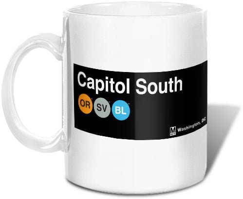 Capitol South Mug - DCMetroStore