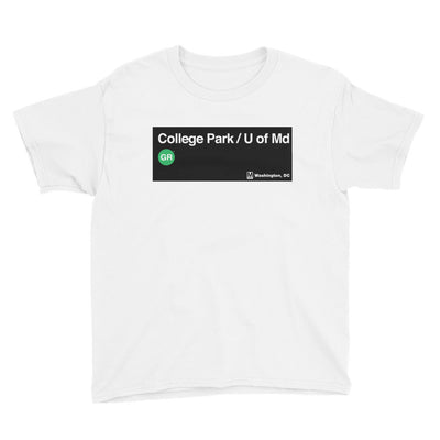 College Park / U of Md Youth T-Shirt - DCMetroStore