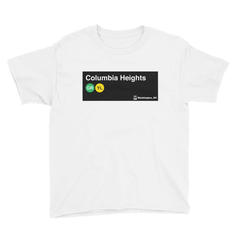Columbia Heights Youth T-Shirt - DCMetroStore