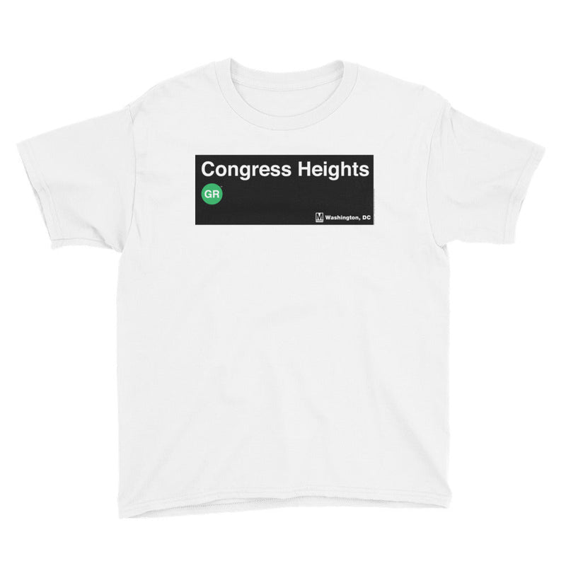 Congress Heights Youth T-Shirt - DCMetroStore
