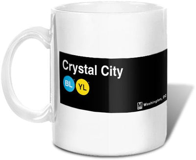 Crystal City Mug - DCMetroStore