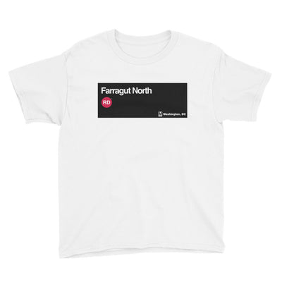 Farragut North Youth T-Shirt - DCMetroStore