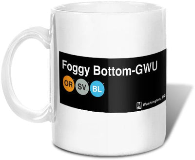 Foggy Bottom (GWU) Mug - DCMetroStore