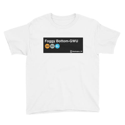 Foggy Bottom (GWU) Youth T-Shirt - DCMetroStore