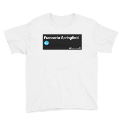 Franconia / Springfield Youth T-Shirt - DCMetroStore