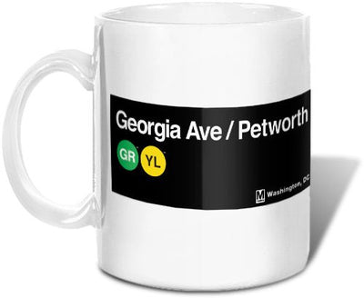 Georgia Ave / Petworth Mug - DCMetroStore
