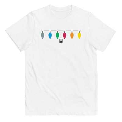 Holiday Lights Youth T-shirt - DCMetroStore