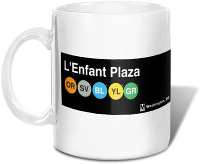 L'Enfant Plaza Mug - DCMetroStore