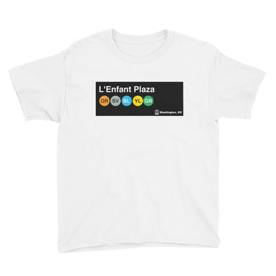 L'Enfant Plaza Youth T-Shirt - DCMetroStore