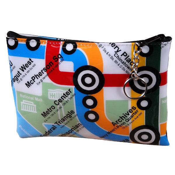 DC Metro Map Vinyl Cosmetic Case – DCMetroStore