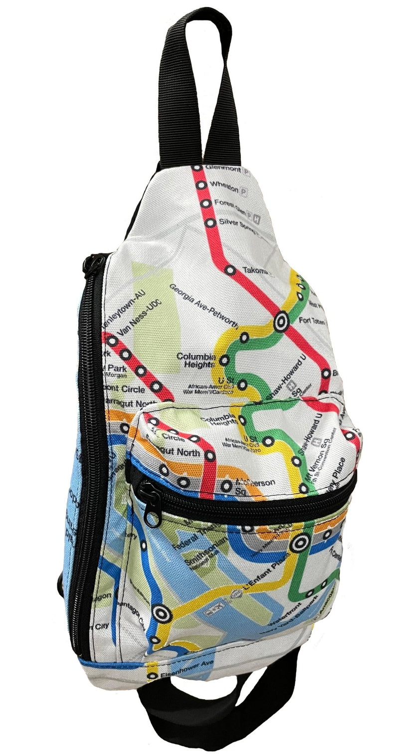 Metro Map Sling Bag - DCMetroStore