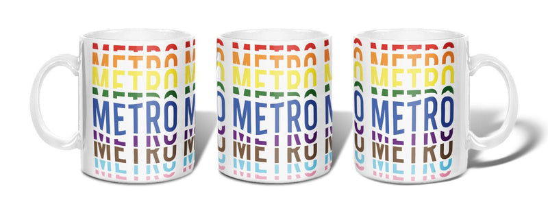 Metro Wavy (Color) Mug - DCMetroStore