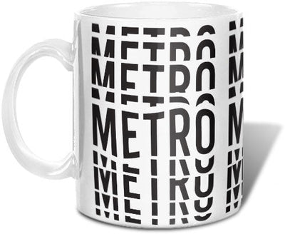 Metro Wavy Mug - DCMetroStore