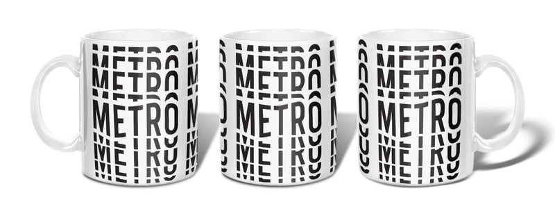 Metro Wavy Mug - DCMetroStore