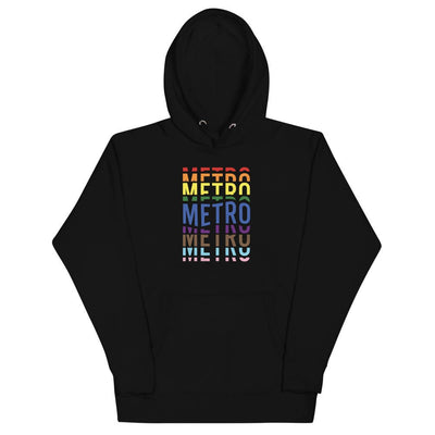 Metro Wavy (Rainbow) Hoodie - DCMetroStore