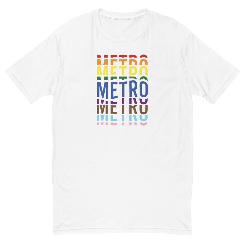 Metro Wavy Rainbow T-Shirt - DCMetroStore
