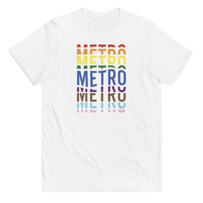 Metro Wavy (Rainbow) Youth T-Shirt - DCMetroStore