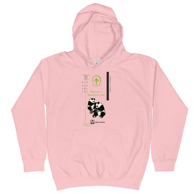Panda Farecard Kids Hoodie - DCMetroStore
