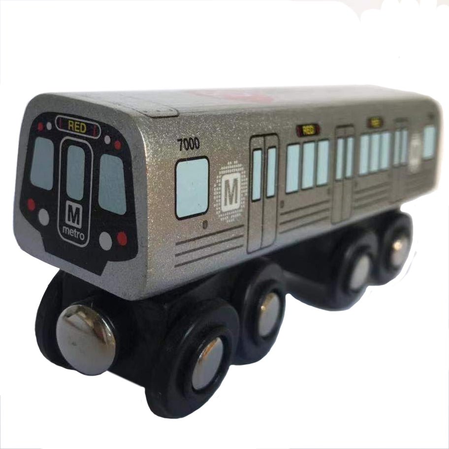Red Line Wooden Train - DCMetroStore