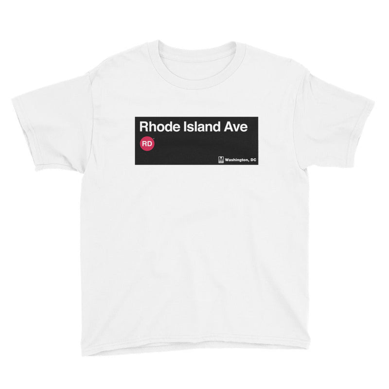 Rhode Island Ave Youth T-Shirt - DCMetroStore
